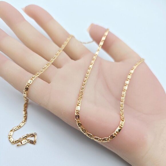 Elegant Box Link Rose Gold Chain Necklace for Men & Women, 19.7 Inch, XPNL0094 - Picture 11 of 11
